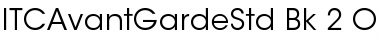 ITC Avant Garde Gothic Std Font