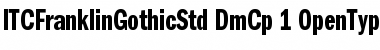 Download ITC Franklin Gothic Std Font