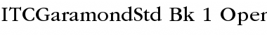 Download ITC Garamond Std Font