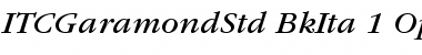 ITC Garamond Std Font