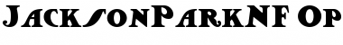 Jackson Park NF Regular Font