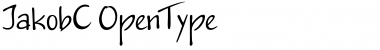 JakobC Font