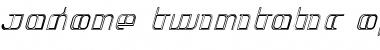 Jakone TwinItalic Font