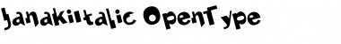 Janaki Italic Font