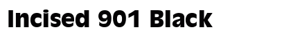 Incised 901 Black Preview