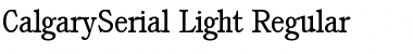 Download CalgarySerial-Light Font Download CalgarySerial-Light Font