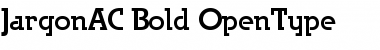 JargonAC Bold Font