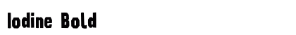 Iodine Bold preview