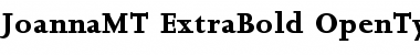 Joanna MT Font