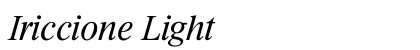 Iriccione Light Preview