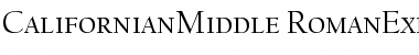 CalifornianMiddle Font