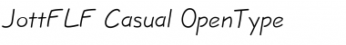 JottFLF Casual Font JottFLF Casual Font