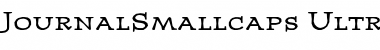 JournalSmallcaps-Ultra Font