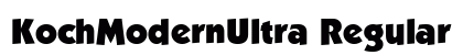 KochModernUltra Regular preview