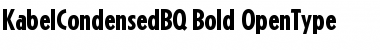 Kabel BQ Regular Font