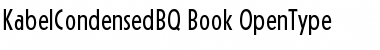Kabel BQ Regular Font