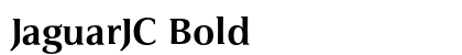 JaguarJC Bold preview