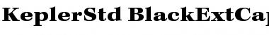 Kepler Std Black Extended Caption Font Kepler Std Black Extended Caption Font