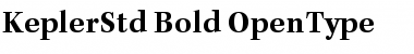 Kepler Std Font