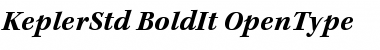 Kepler Std Font