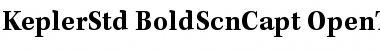 Kepler Std Font