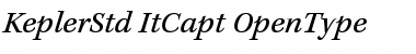 Kepler Std Font