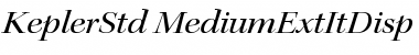 Kepler Std Font