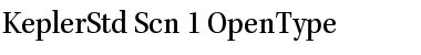 Kepler Std Font