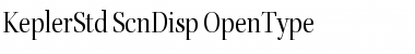 Kepler Std Font