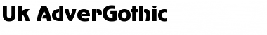 Download Uk_AdverGothic Font Download Uk_AdverGothic Font