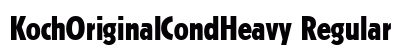 KochOriginalCondHeavy Regular preview