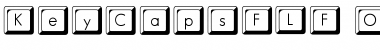 Download KeyCapsFLF Font
