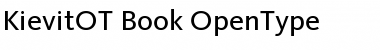 KievitOT-Book Regular Font
