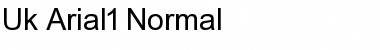 Uk_Arial1 Normal Font
