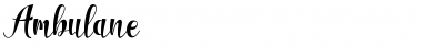 Download Ambulane Font Download Ambulane Font