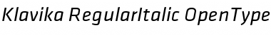 Klavika Font
