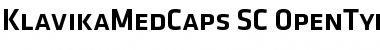 Klavika Med Caps Medium Font