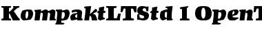 Kompakt LT Std Font