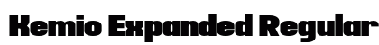 Kemio Expanded Regular preview