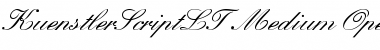 Kuenstler Script LT Font