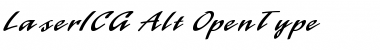 LaserICG Font