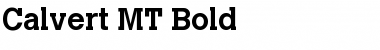 Calvert MT Bold Font