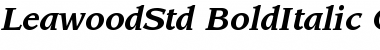 Download ITC Leawood Std Font