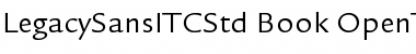 Legacy Sans ITC Std Font