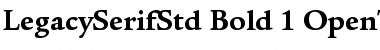 ITC Legacy Serif Std Font