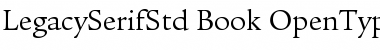 Download ITC Legacy Serif Std Font