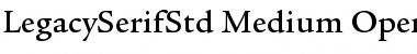 Download ITC Legacy Serif Std Font