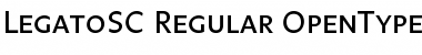 Legato SC Regular Font