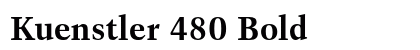 Kuenstler 480 Bold preview