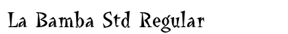 LesmoreBoldCondensedTab Regular Font